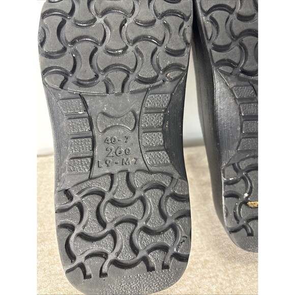 Birkenstock Super-Birki Shearling Unisex  Clogs Black Men’s 40-7  L9